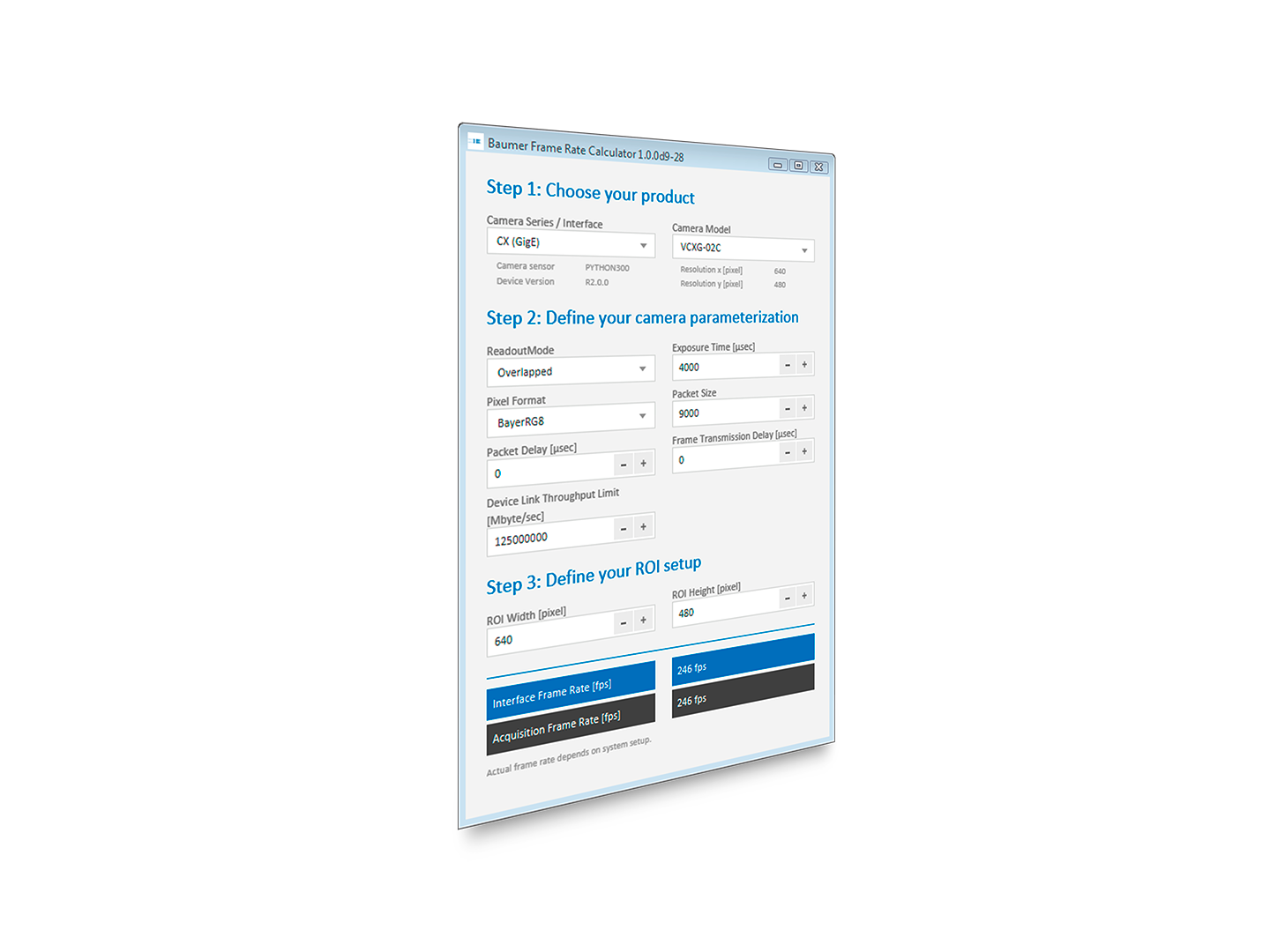 Frame Rate Calculator