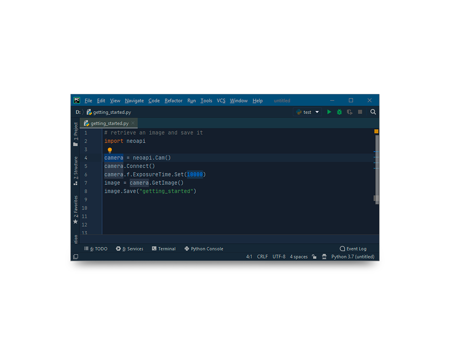 Baumer neoAPI