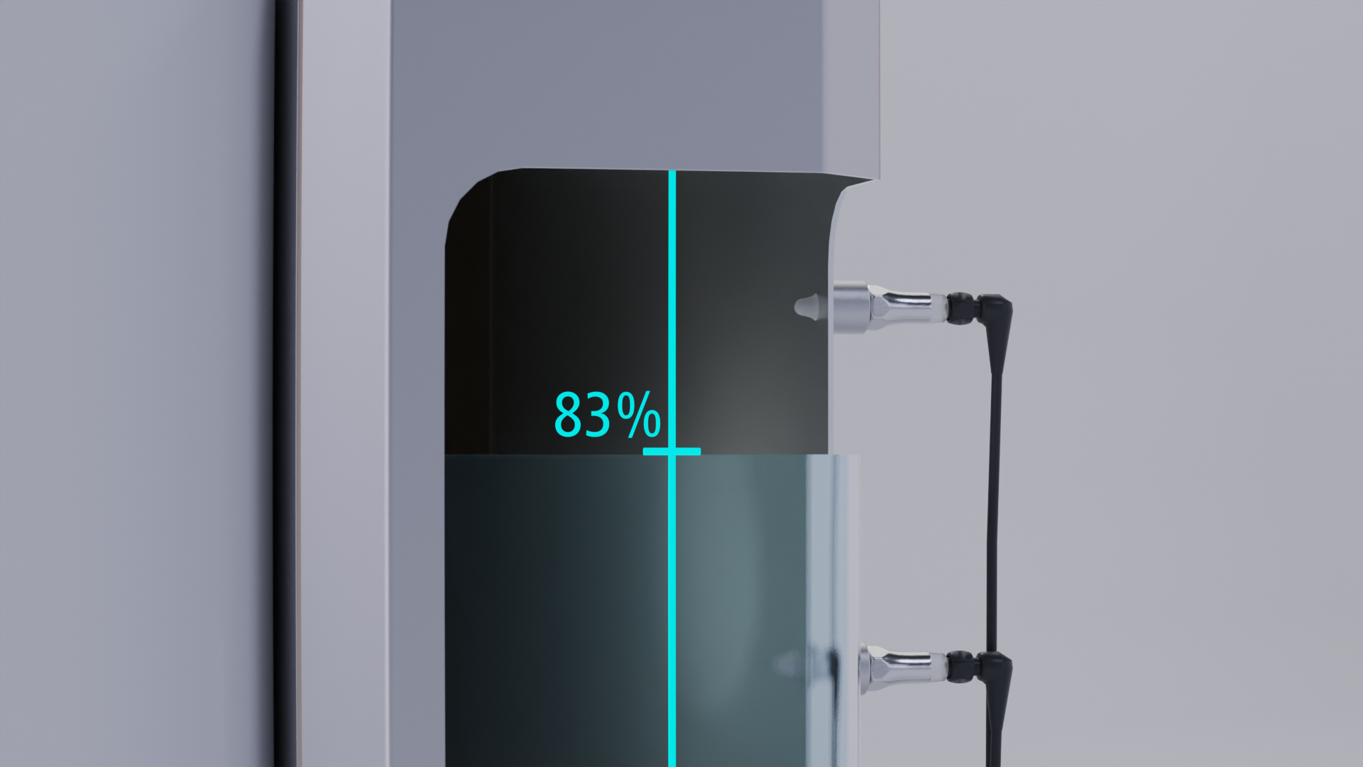 Temiz su tankı seviye tespiti