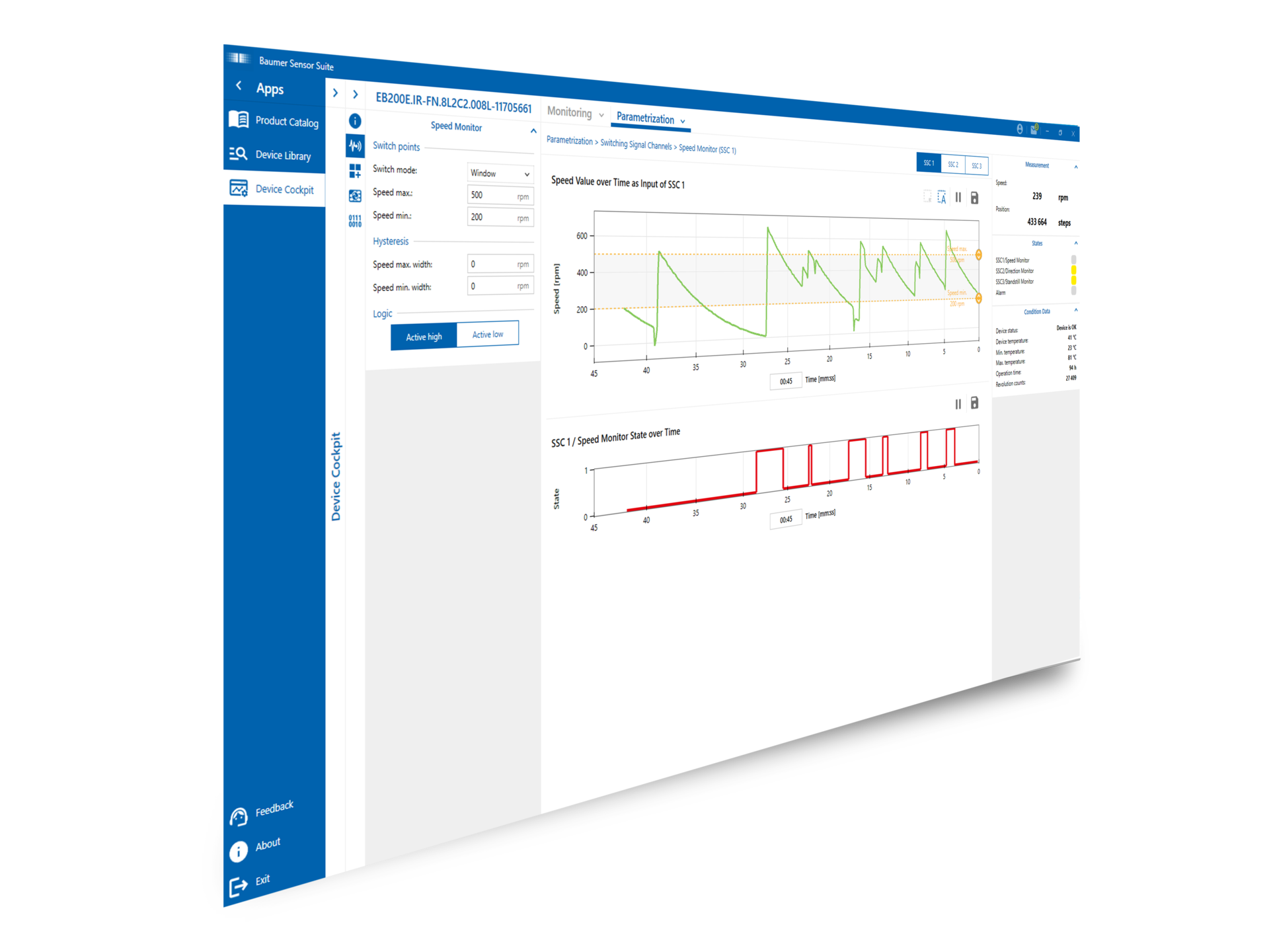 Baumer Sensor Suite ile IO-Link parametrelendirme