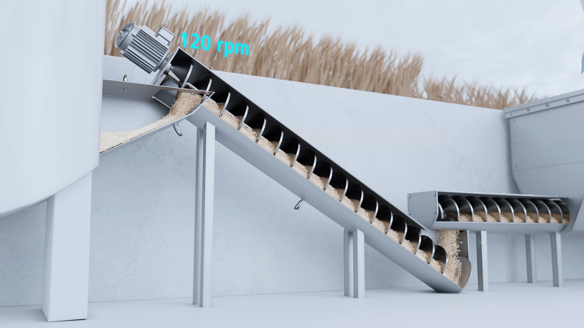 Vidalı konveyör (screw conveyor) izleme