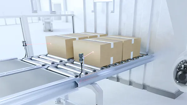 Robot istasyonunda kutu algılama